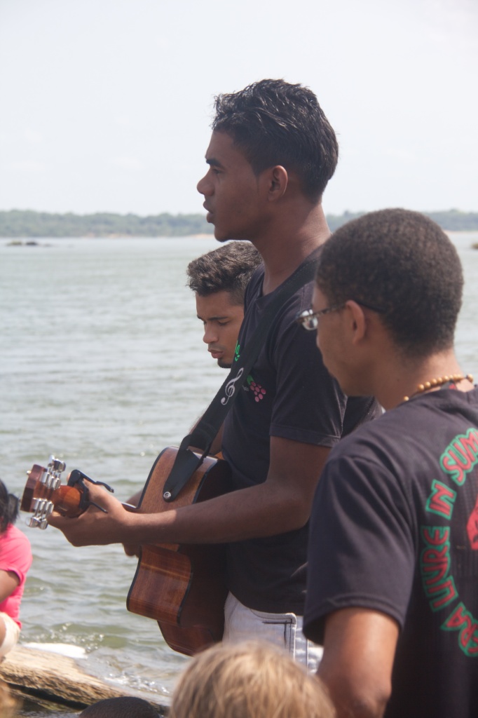 Marques led worship.